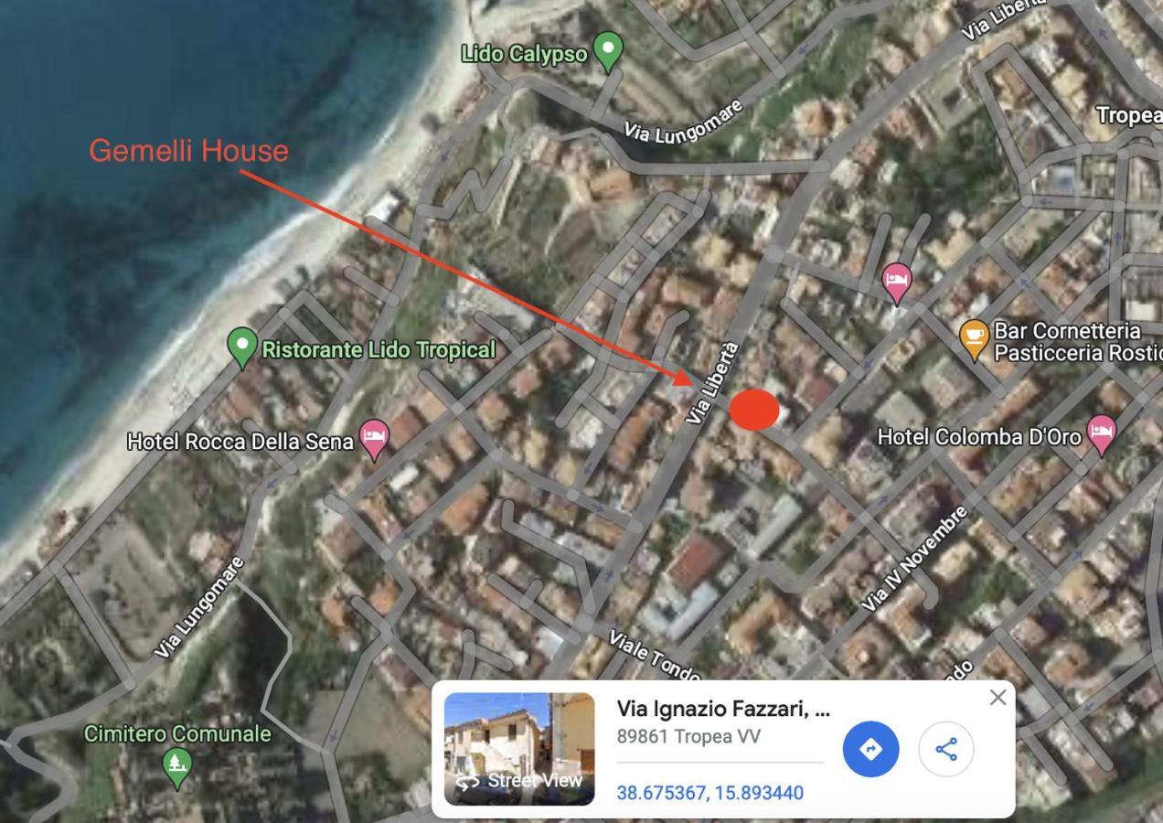 Gemelli House - City Center Tropea Zewnętrze zdjęcie